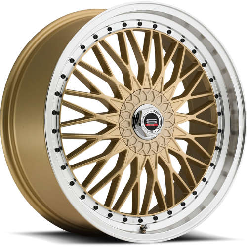 Spec-1 SP-318x7.5 +38 Gold with a Machined Lip