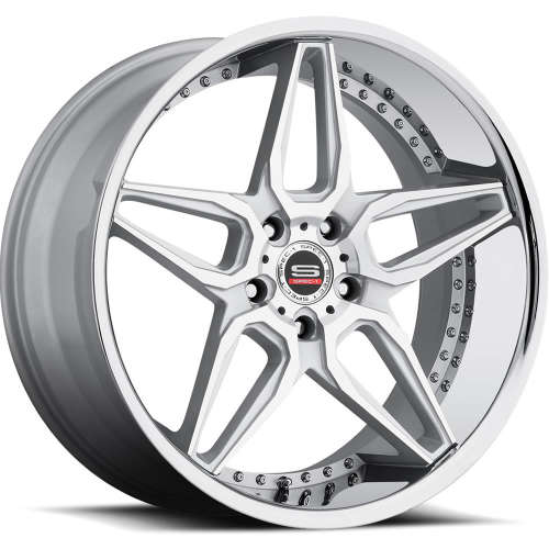 Spec-1 SSL-30122x10.5 +20 Silver with a Chrome Stainless Steel Lip