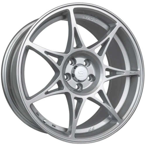 Stage Wheels Foushee18x8.5 +35 Liquid Silver