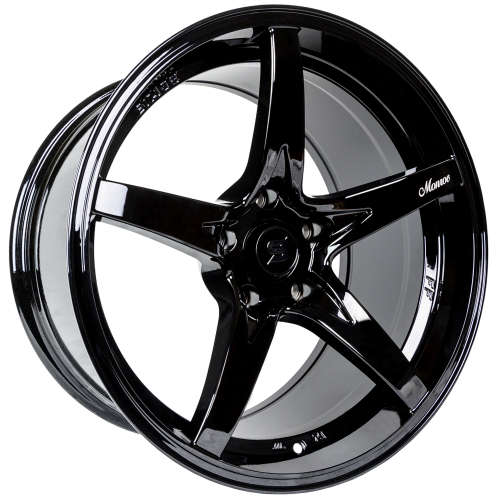 Stage Wheels Monroe18x10 +25 Gloss Black