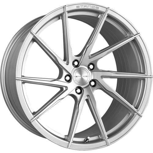 Stance SF-0120x9 +20 Silver with Brushed Spoke Faces