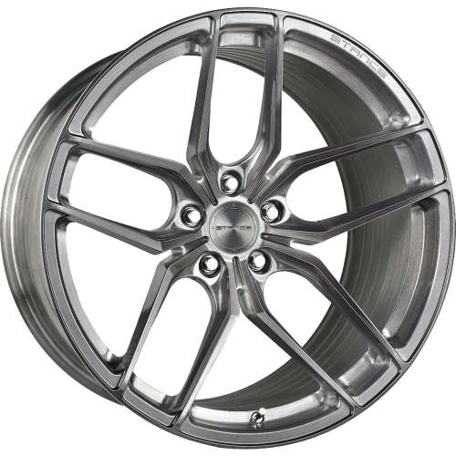 Stance SF-0320x11 +21 Titanium Gray with Brushed Spoke Faces