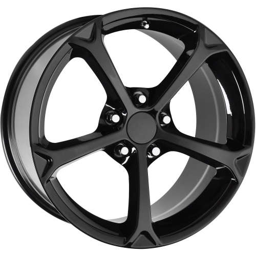 Strada Replicas 130 2010 Corvette Grand Sport 17x8.5 +49 Gloss Black