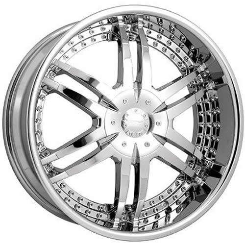 Strada Denaro22x9.5 +40 Chrome