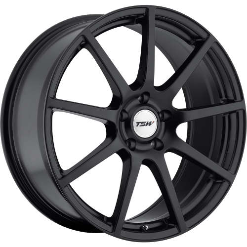TSW Interlagos18x10.5 +27 Matte Black
