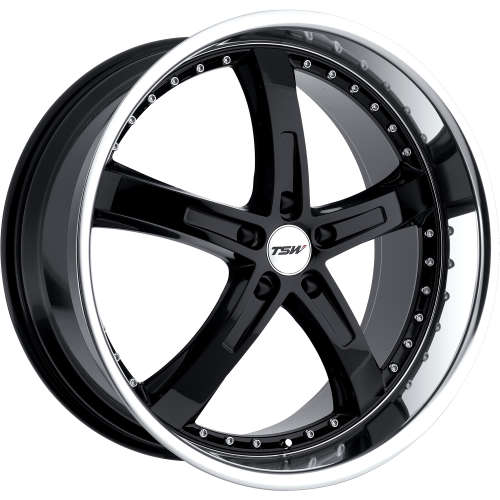 TSW Jarama22x9 +35 Black with a Machined Lip