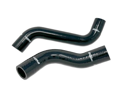 Torque Solution [22-25 WRX] Silicone Radiator Hose Kit - Black | TS-SU-795BK