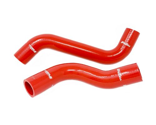 Torque Solution [22-25 WRX] Silicone Radiator Hose Kit - Red | TS-SU-795RD