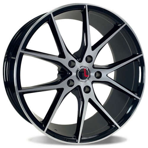 Traklite Wheels Aero20x9 +38 Gloss Black with Machined Spoke Faces