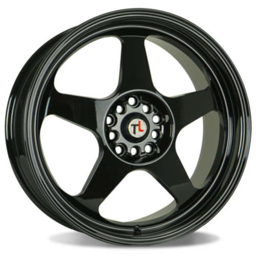 Traklite Wheels Burn18x8 +38 Gloss Black