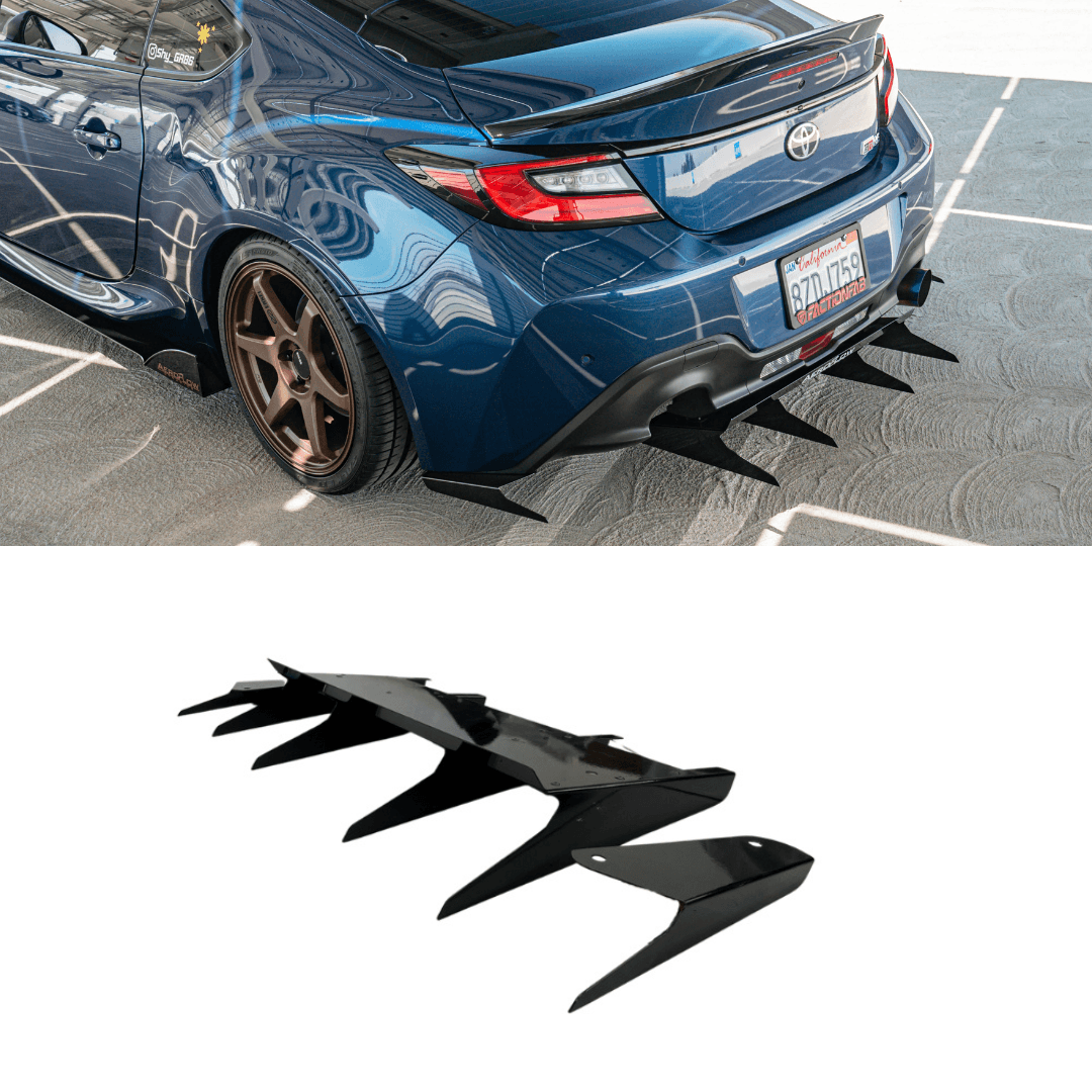 AeroFlowDynamics 2022+ BRZ/GR86 Rear Diffuser V5 |Aggressive