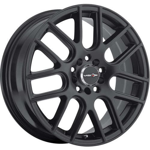 Vision Cross 17x7.5 +38 Matte Black