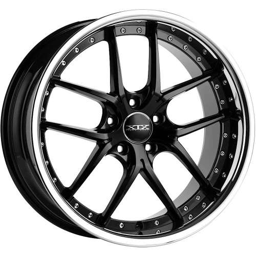 XIX X6120x8.5 +20 Gloss Black with a Chrome Stainless Steel Lip
