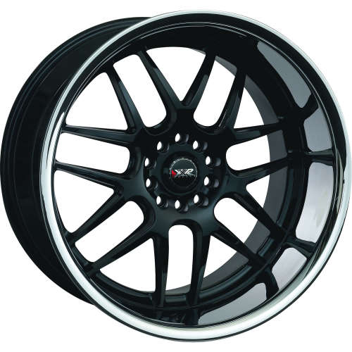 XXR 52620x11 +11 Black with a Chrome Stainless Steel Lip