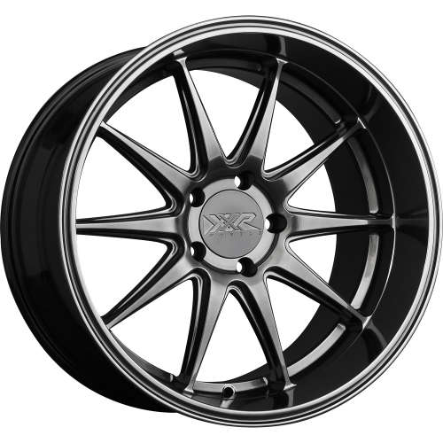 XXR 527D18x9 +35 Chromium Black