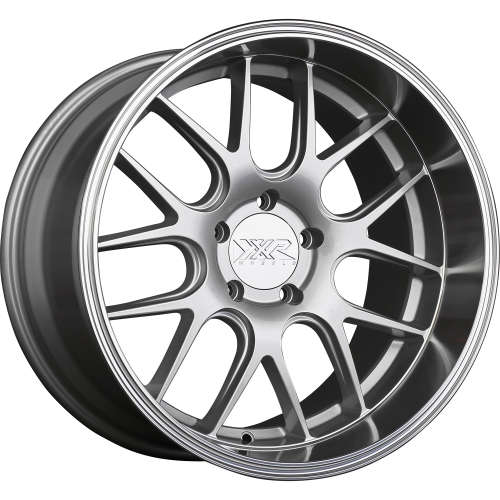 XXR 530D19x10.5 +20 Silver with a Machined Lip