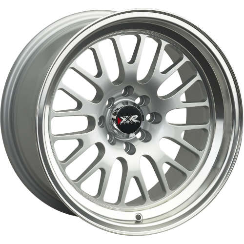 XXR 53115x8 +20 Hypersilver with a Machined Lip