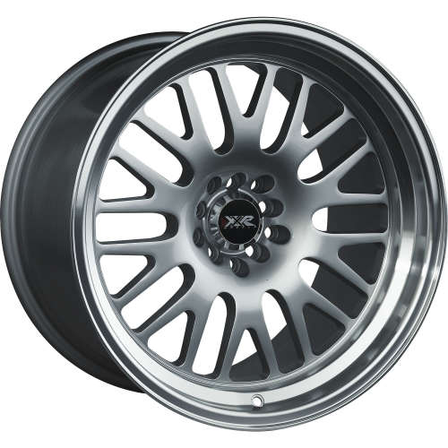 XXR 53117x8 +25 Hypersilver with a Machined Lip