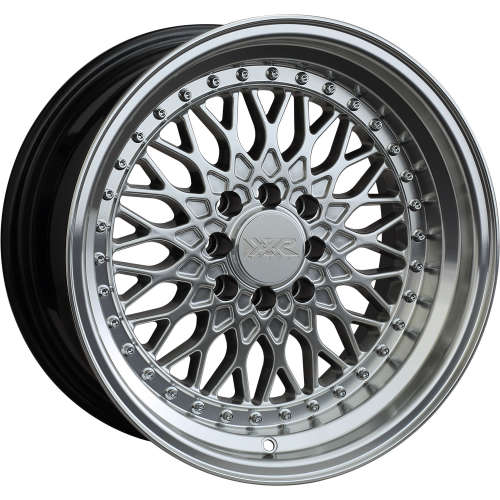 XXR 53617x9 +25 Hypersilver with a Machined Lip