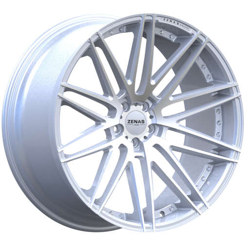Zenas ZW0122x9 +30 Silver with Machined Spoke Faces
