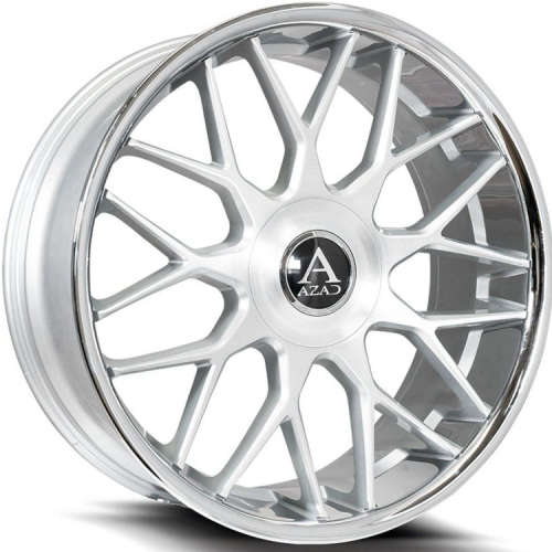 Azad AZV0226x10 +25 Brushed Silver with a Stainless Steel Lip