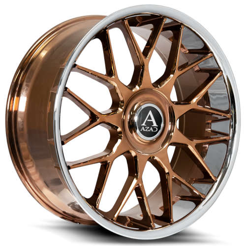 Azad AZV0224x9 +30 Rose Gold with a Stainless Steel Lip