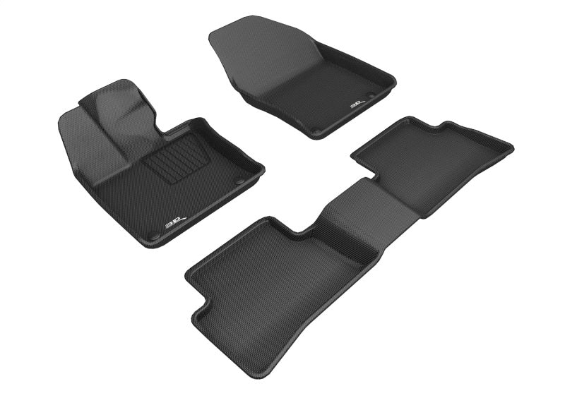 3D MAXpider 2019-2020 Lexus UX Kagu 1st& 2nd Row Floormat - Black