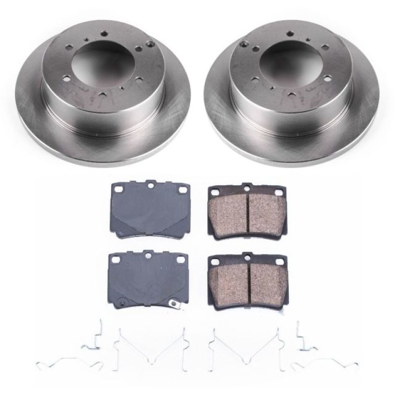 Power Stop Rear Autospecialty Brake Kit Mitsubishi Montero Sport 1997-2004 | KOE5160