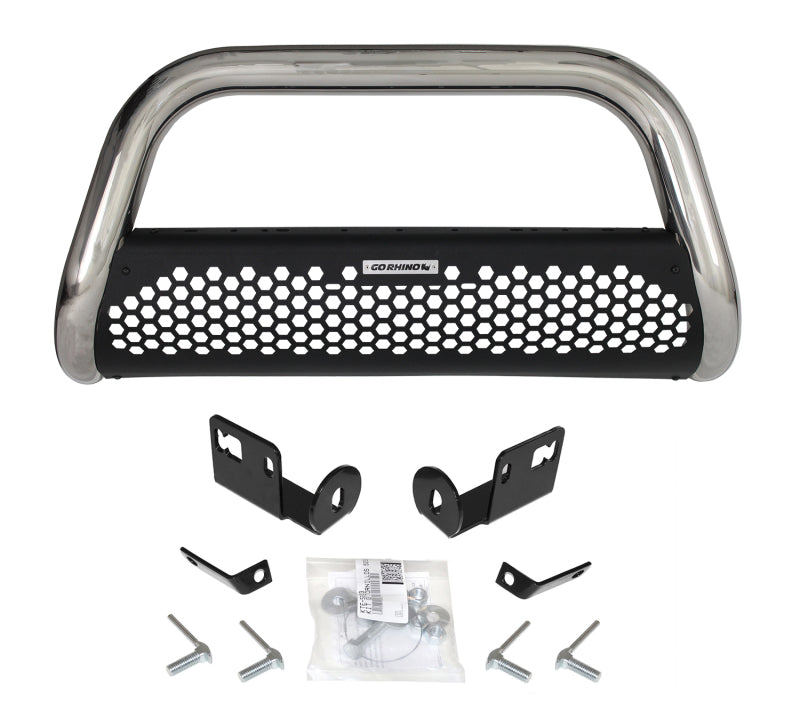 Go Rhino RC2 Bull Bar with Mounting Brackets Polished Stainless Toyota Tacoma 2016-2020 | 55254PS