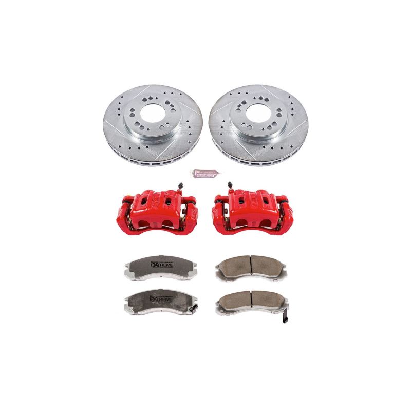 Power Stop Rear Right Autospecialty Caliper w/ Bracket Mitsubishi Diamante 1997-2004 / Eclipse 2000 / Galant 1999-2000 | KC798B-26