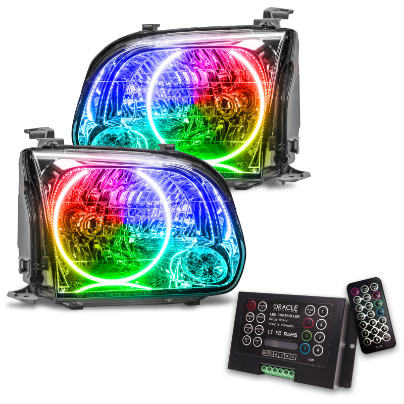 Oracle Pre-Assembled Headlights SMD ColorSHIFT 2.0 Controller Toyota Tundra Double Cab 2005-2006 | orl8156-333