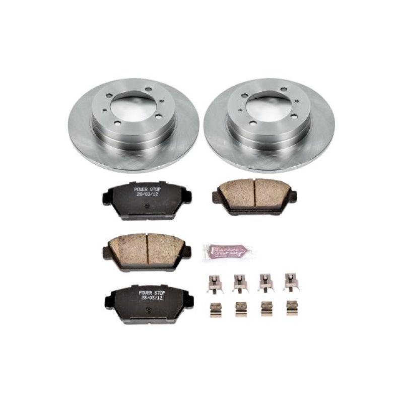 Power Stop Rear Autospecialty Brake Kit Mitsubishi Galant 1990-1993 / Mirage 1991 | KOE4830