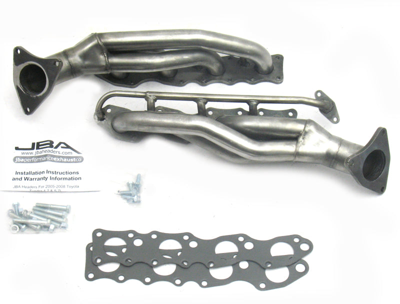 JBA Performance Exhaust 1 5/8" Header Shorty Stainless Steel Toyota Tundra 2007-2015 / Sequoia 5.7L 2007-2014 | 2012S