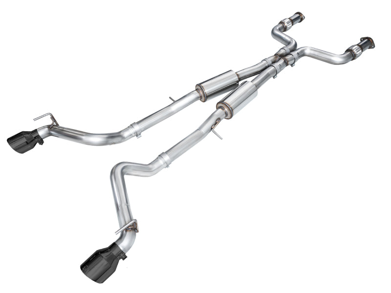 AWE 23-24 Nissan Z RZ34 RWD Track Edition Catback Exhaust System w/ Diamond Black Tips | 3020-33400
