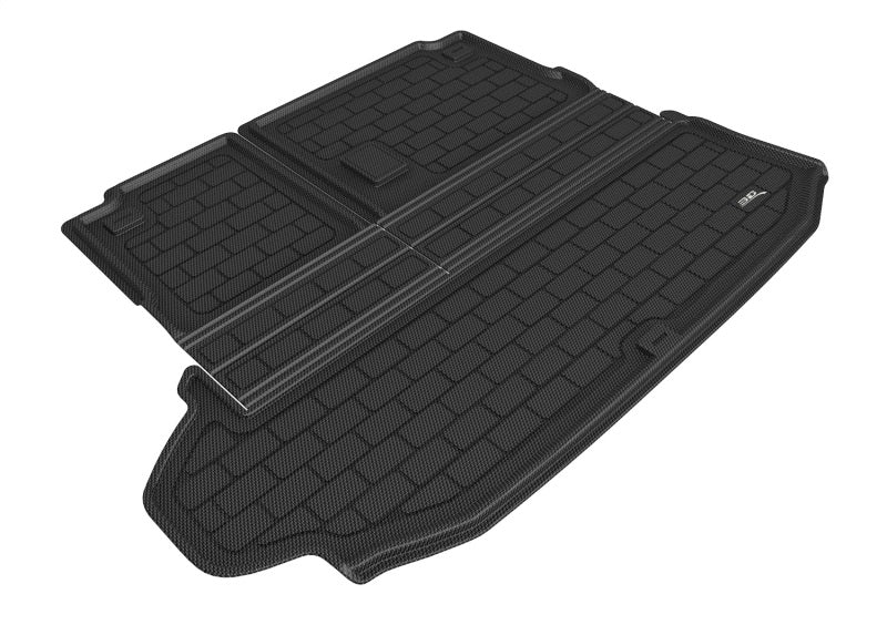 3D MAXpider 20-21 Highlander No Subwoofer Kagu Seat Back Protector Cargo Liner - Black | M1TY2621309