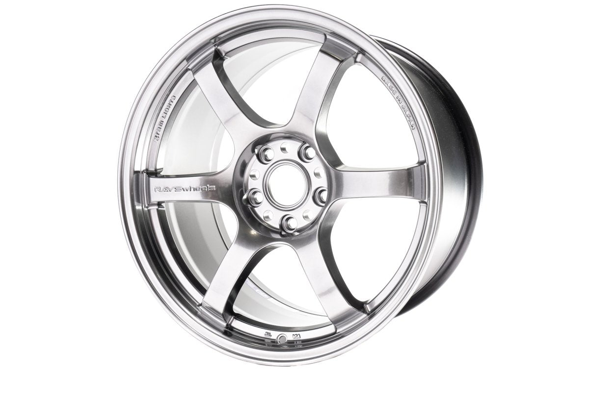 Gram Lights 15-25 WRX / 11-21 STI 57DR Grace Silver 18x9.5 5x114.3 38mm Offset | WGIX38EQNK