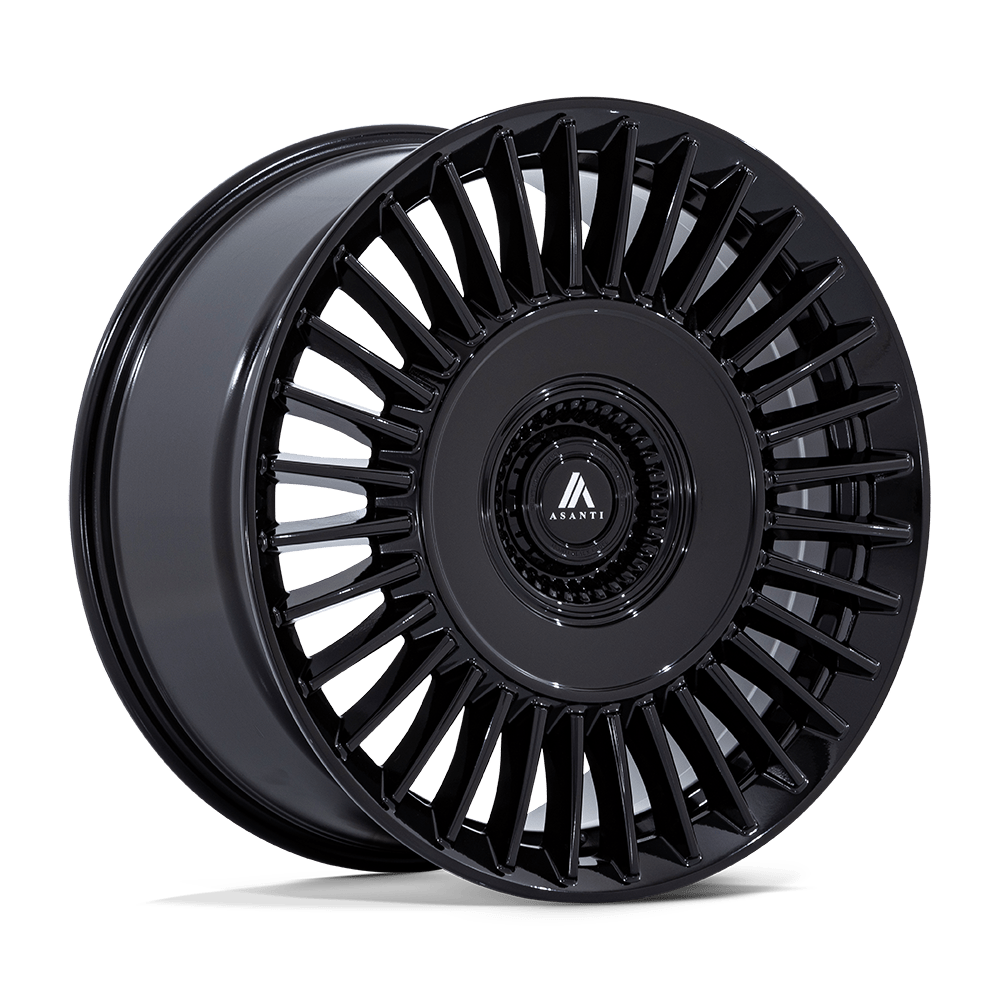 Asanti Black AB040 TIARA 20x9 +35 Gloss Black