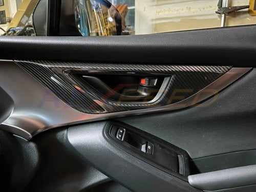 Rexpeed 22-25 WRX S4 | VB Dry Carbon Door Handle Trim Cover Set-4pcs | G99