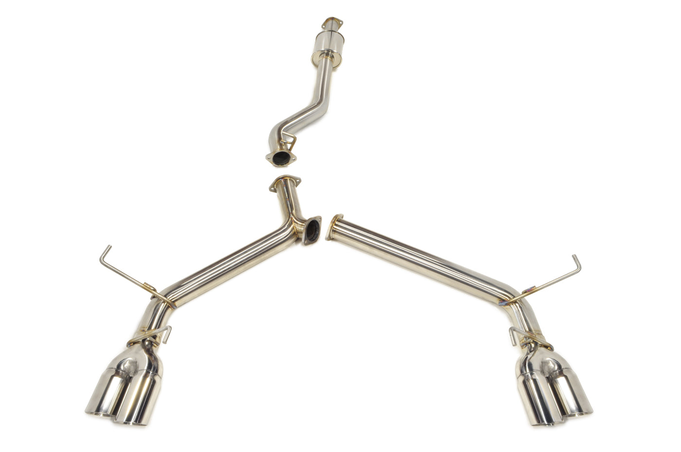 STM Stainless Dual Exit Cat-Back Exhaust for [22-25 WRX]