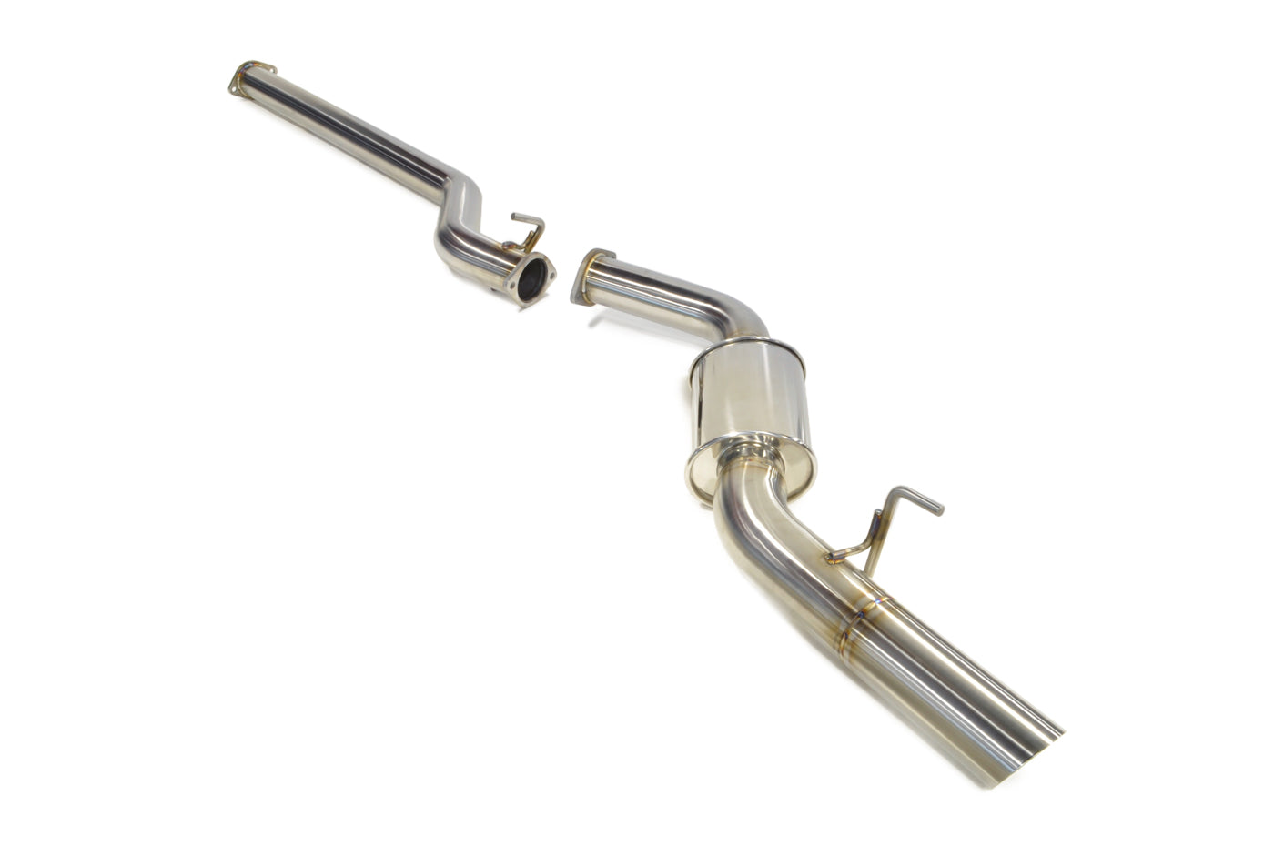 STM 22-25 WRX Stainless Single Exit Cat-Back Exhaust | STM-VBWRX-EXSE-SS