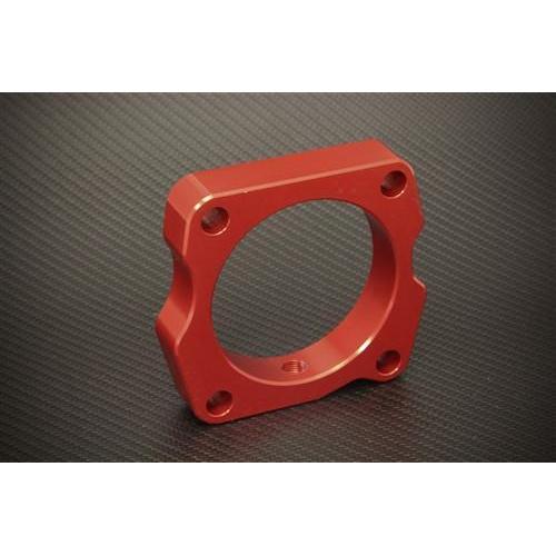 Torque Solution Throttle Body Spacer | Red 2003-2010 Honda Accord V6