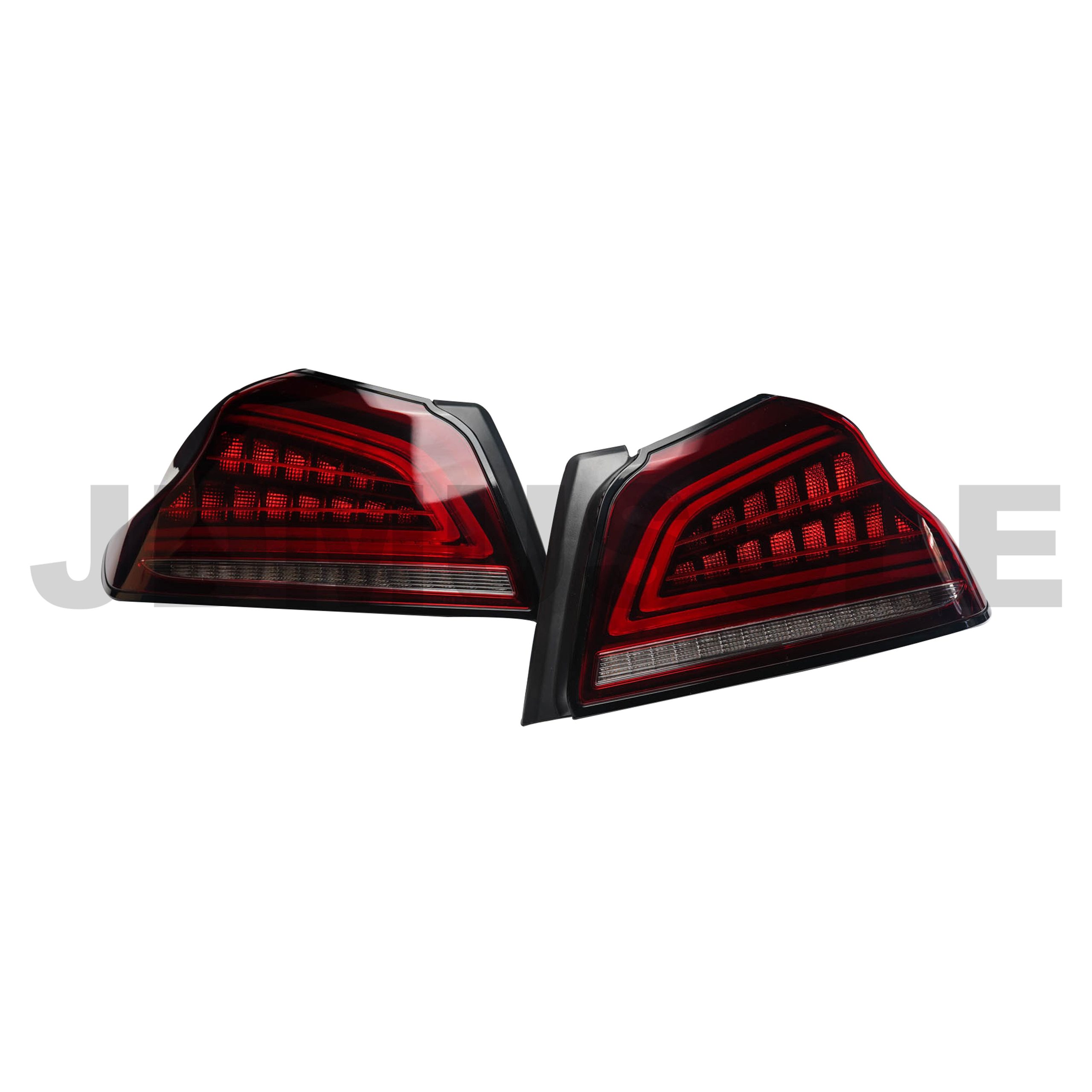 Racing Art Sequential Tail Lights - 2015+ WRX/STI - Red