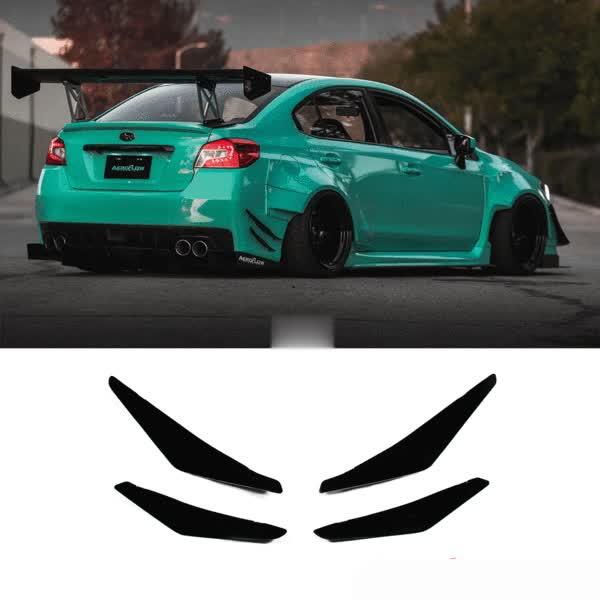 AeroFlowDynamics 15-21 WRX/STI Rear Bumper Canards V1